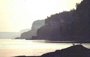 Escarpment on the Bruce Peninsula Coast